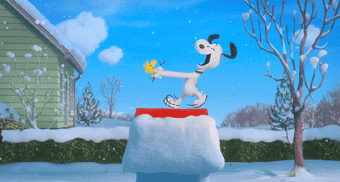 Snoopy bailando