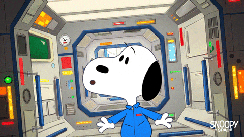 Snoopy y estrellas